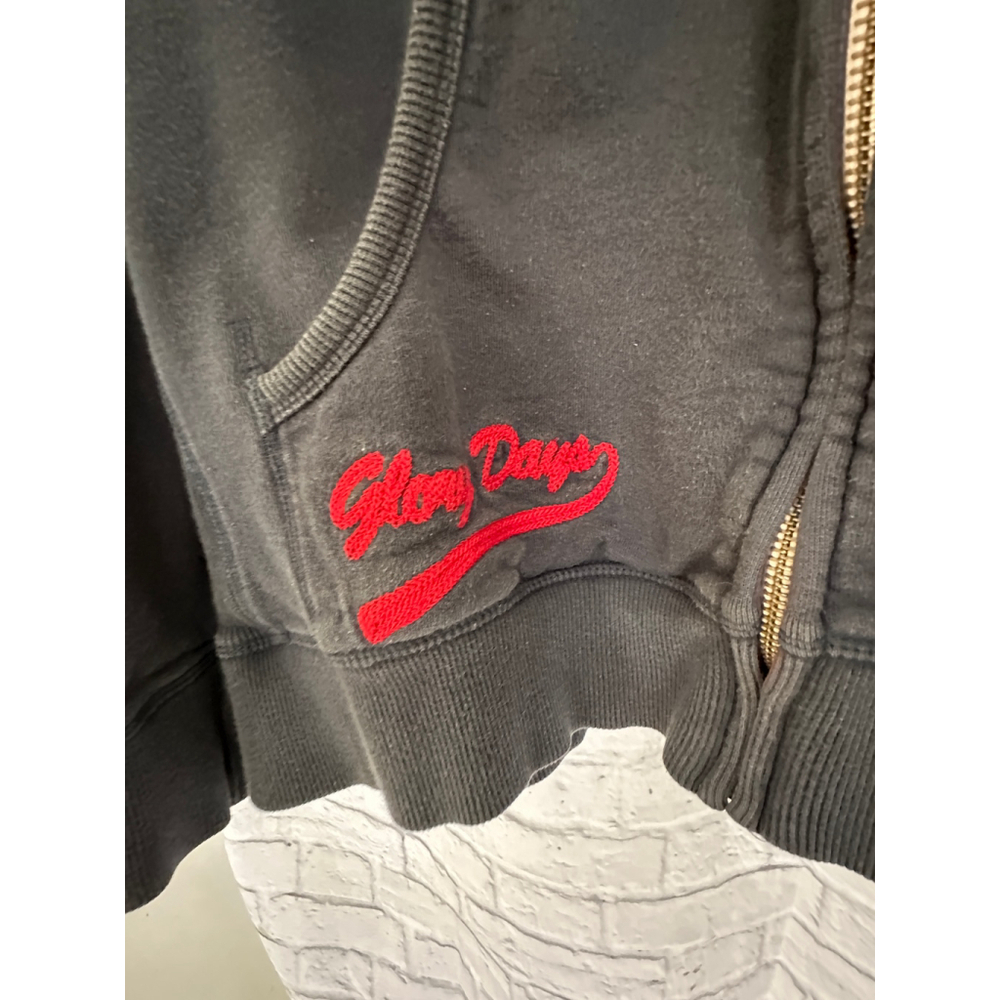 Next Full Zip Hoodie Y2K Blokecore England Patches Mens XL Dark Blue - Picture 6 of 7